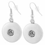 Earrings - Snap Jewelry - Frech Hook Snap Earrings - Compatible with
